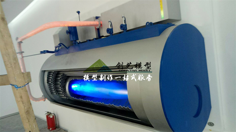 燃氣鍋爐剖面模型