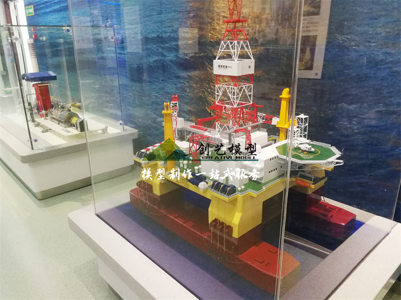 海上981鉆井平臺模型