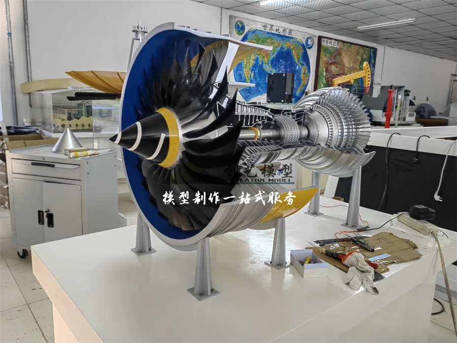 航空發動機模型